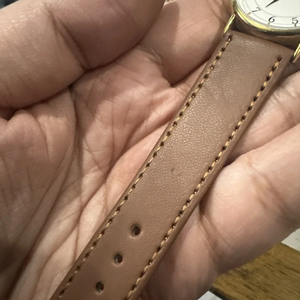 Working VTG Seiko 5Y30-7000 Rare Dial Mens Watch MONTRE OROLOGIO 31mm Brown 7.5